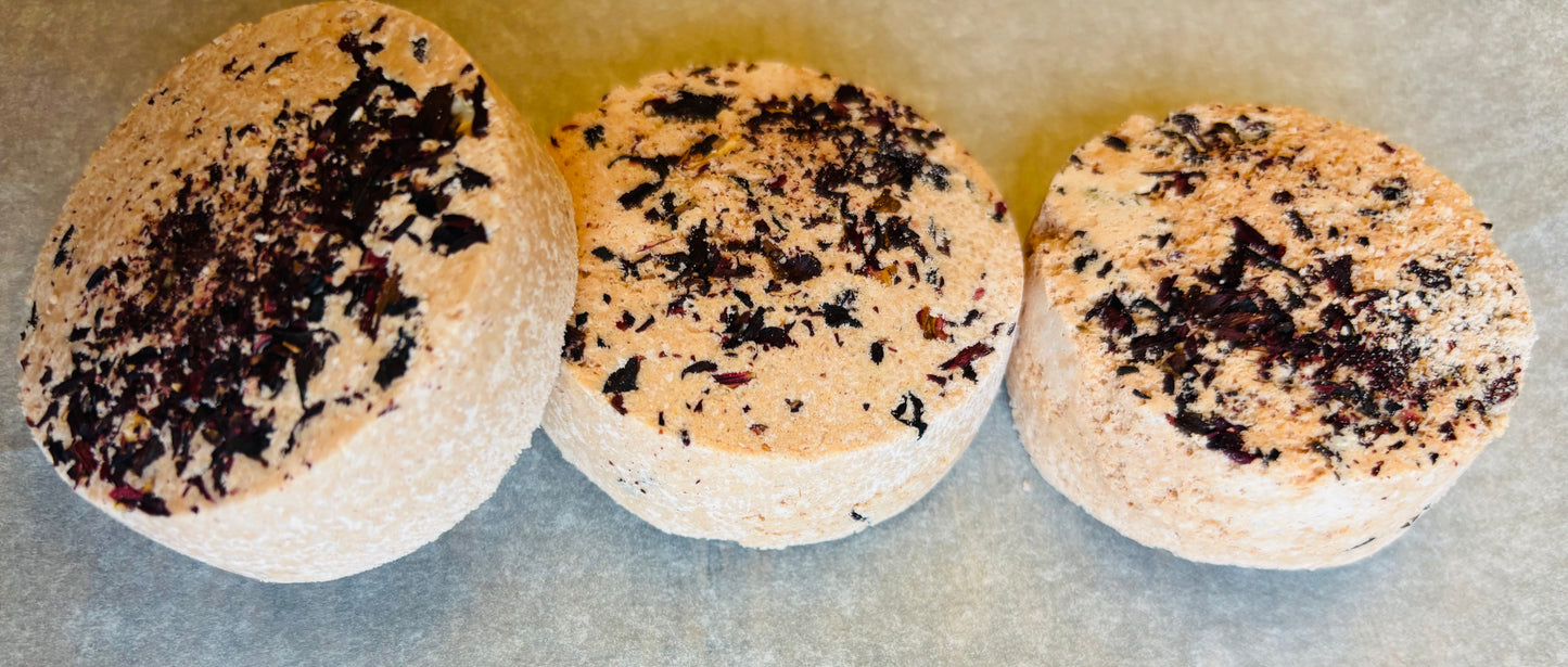 Hibiscus Rose Aromatherapy Shower Steamers